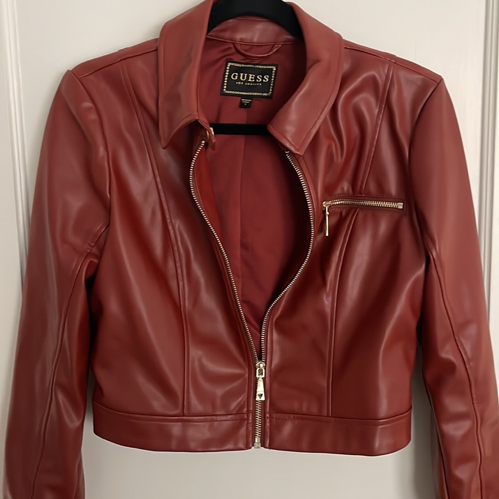 Guess Leather Jacket - image 5
